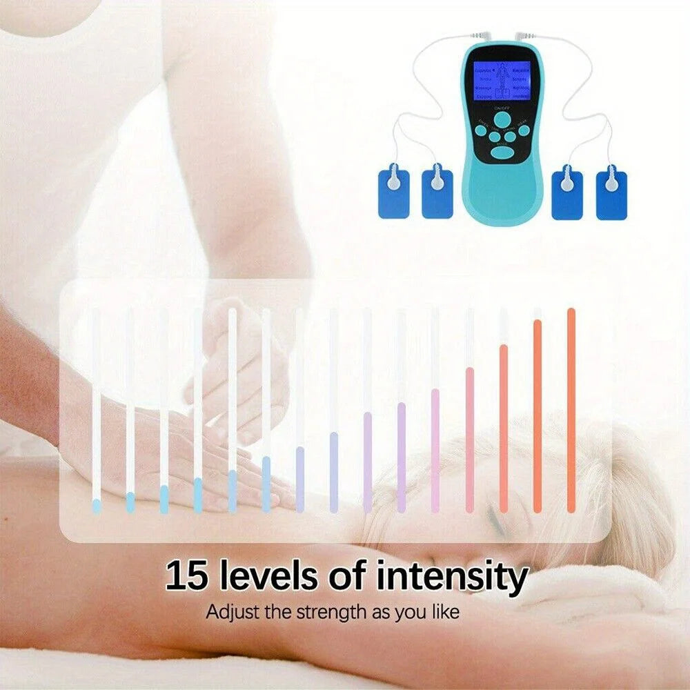 Electric Muscle Stimulator Acupuncture Massager for Face and Body