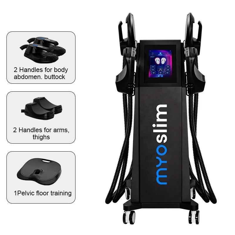 EMS RF MYOslim 6500W Body Slimming Sculpting Machine NEO Professional Equipment Build Muscle Fat Burning EMS Muscle Stimulator