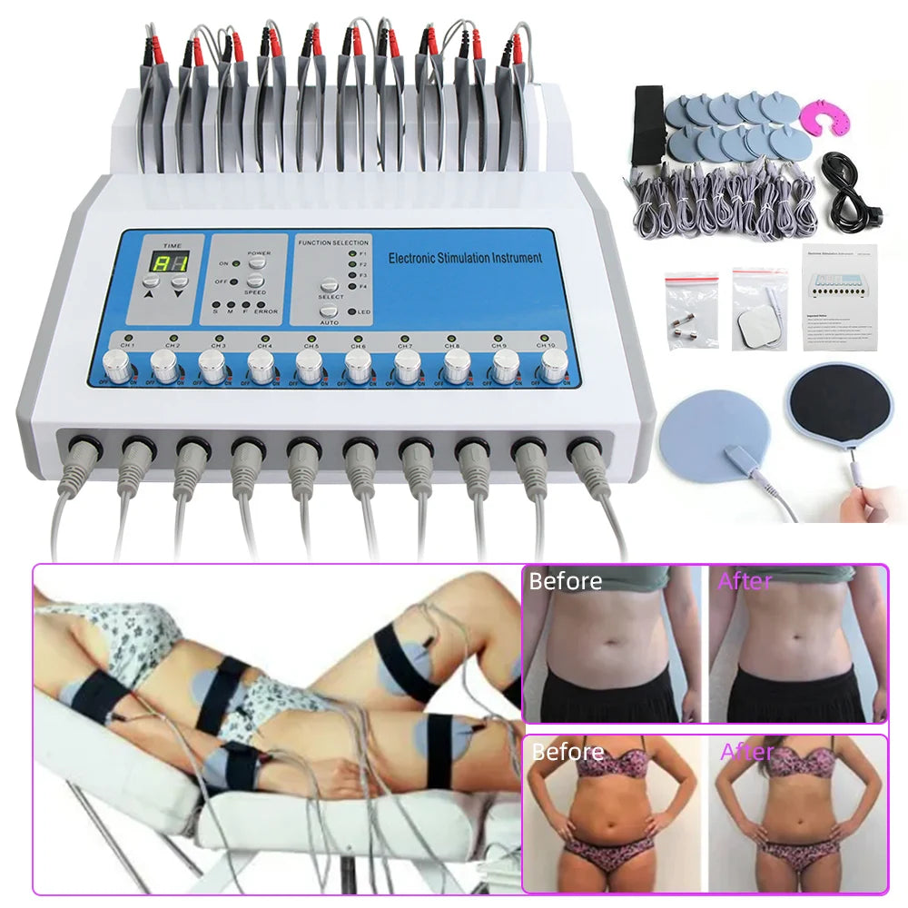 FAZJEUNE 3 In 1 EMS Muscle Stimulator And Body Massager