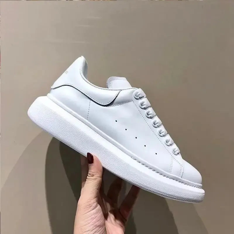 Women Flats Skateboard Shoes With Thick Sole