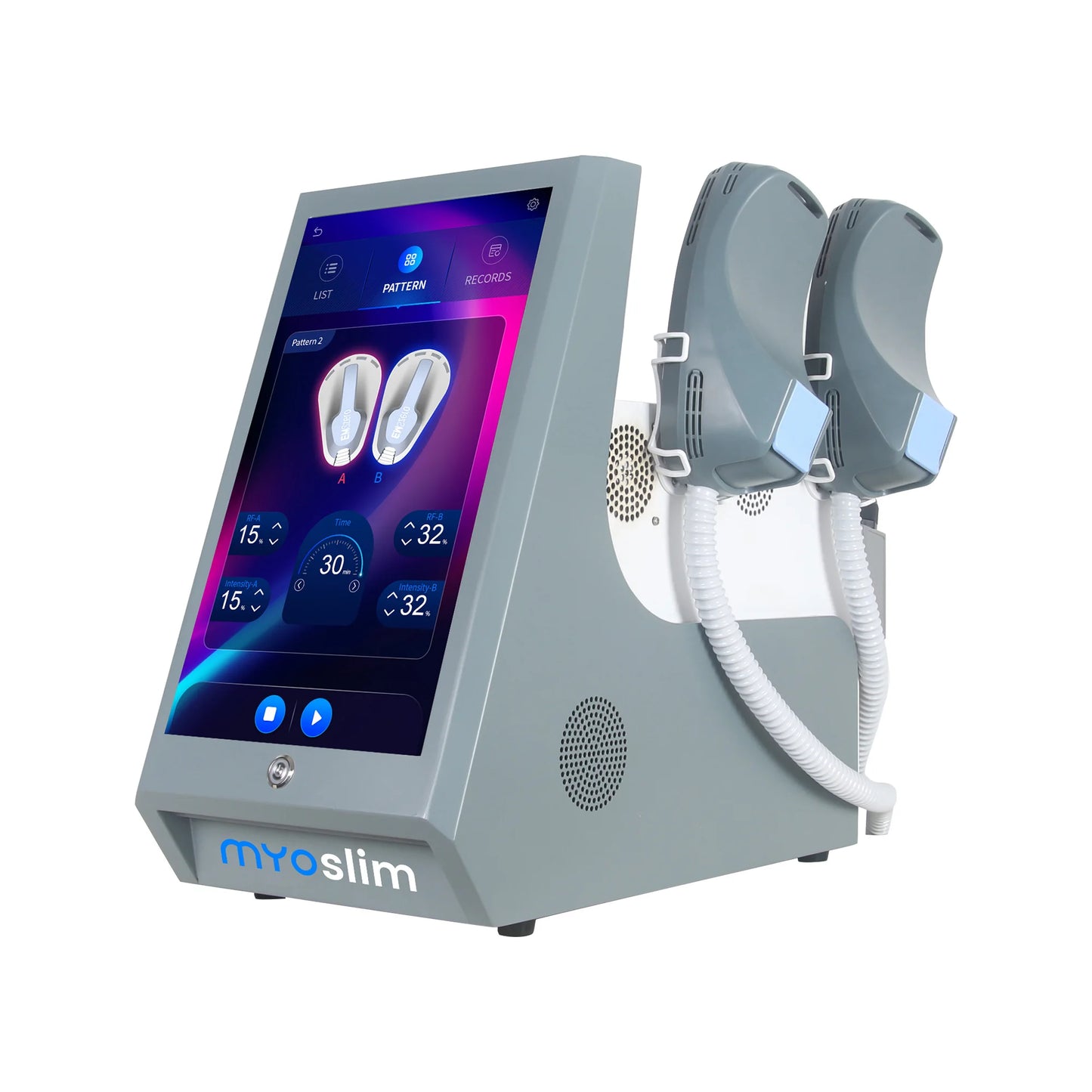 EMS MYOslim Body Sculpt Machine RF Sculpting Electromagnetic stimulate Body Slimming Machines Muscle Build  6500W 4 5 Handles