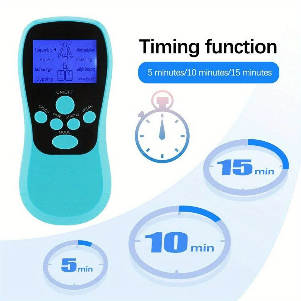 Electric Muscle Stimulator Acupuncture Massager for Face and Body