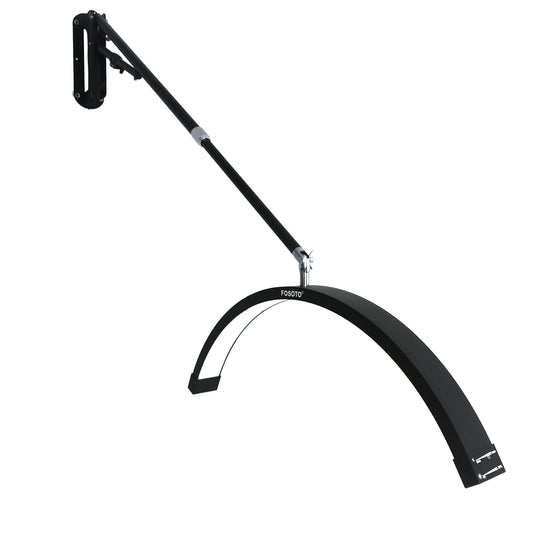 Fosoto Multi-Directional U-Shaped LED Wall Mounted Half Moon Lamp Beauty Salon Supplement Light Lashes Beauty Barbershop Nail