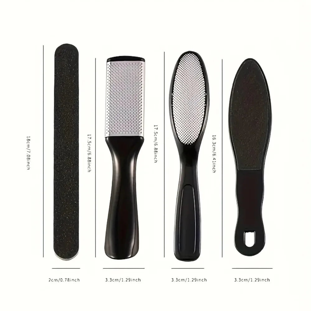 Professional Heavy-Duty Toenail Clipper Set for Ingrown & Thick Toenails,Smooth Feet with Stainless Steel Foot Care Tools