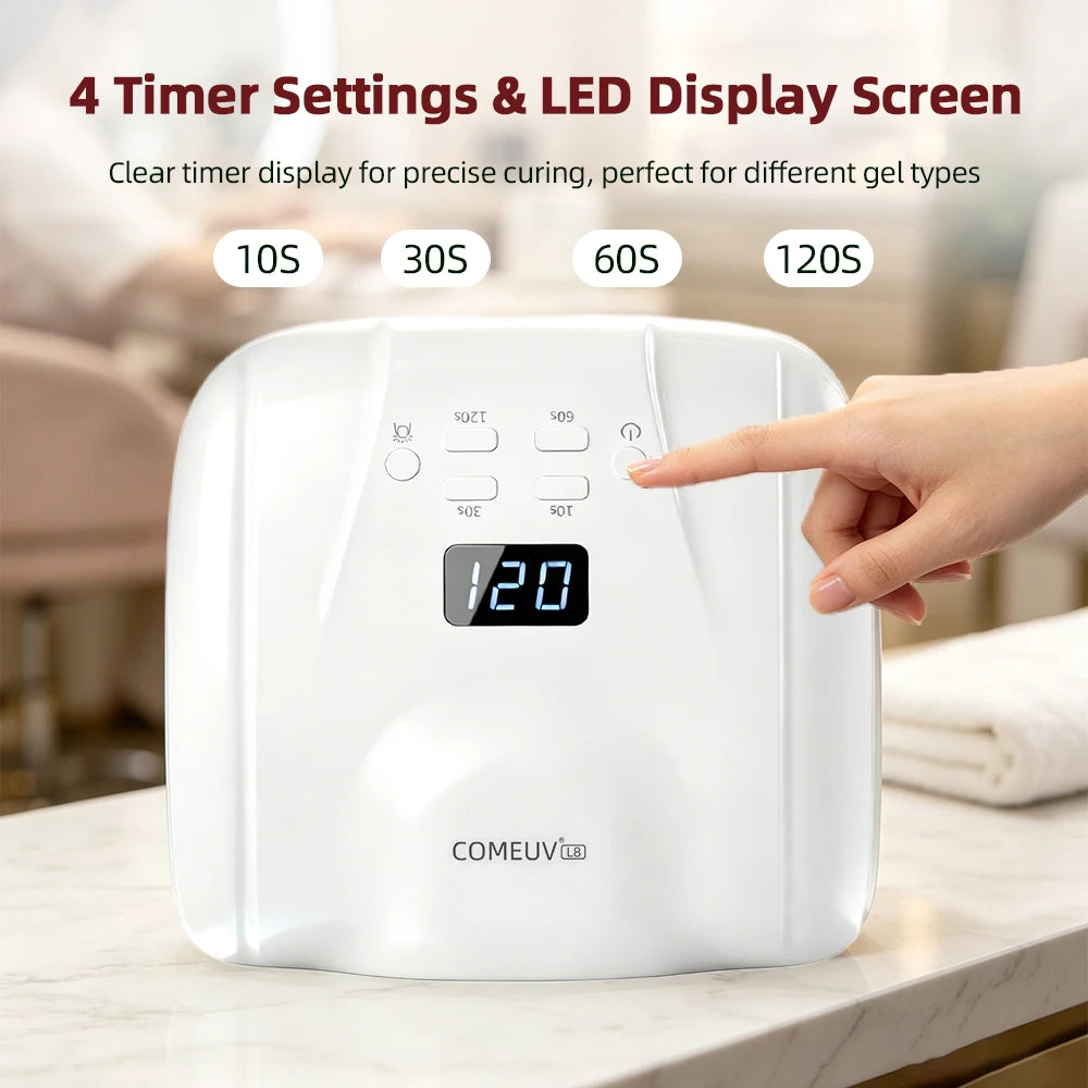 Foreverlily Auto Sensor UV LED Nail Dryer for Gel Curing