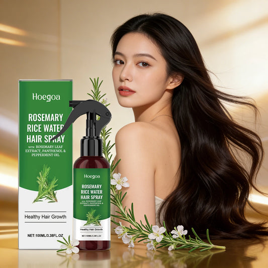 HOEGOA Rosemary Rice Water Hair Growth Spray For Scalp