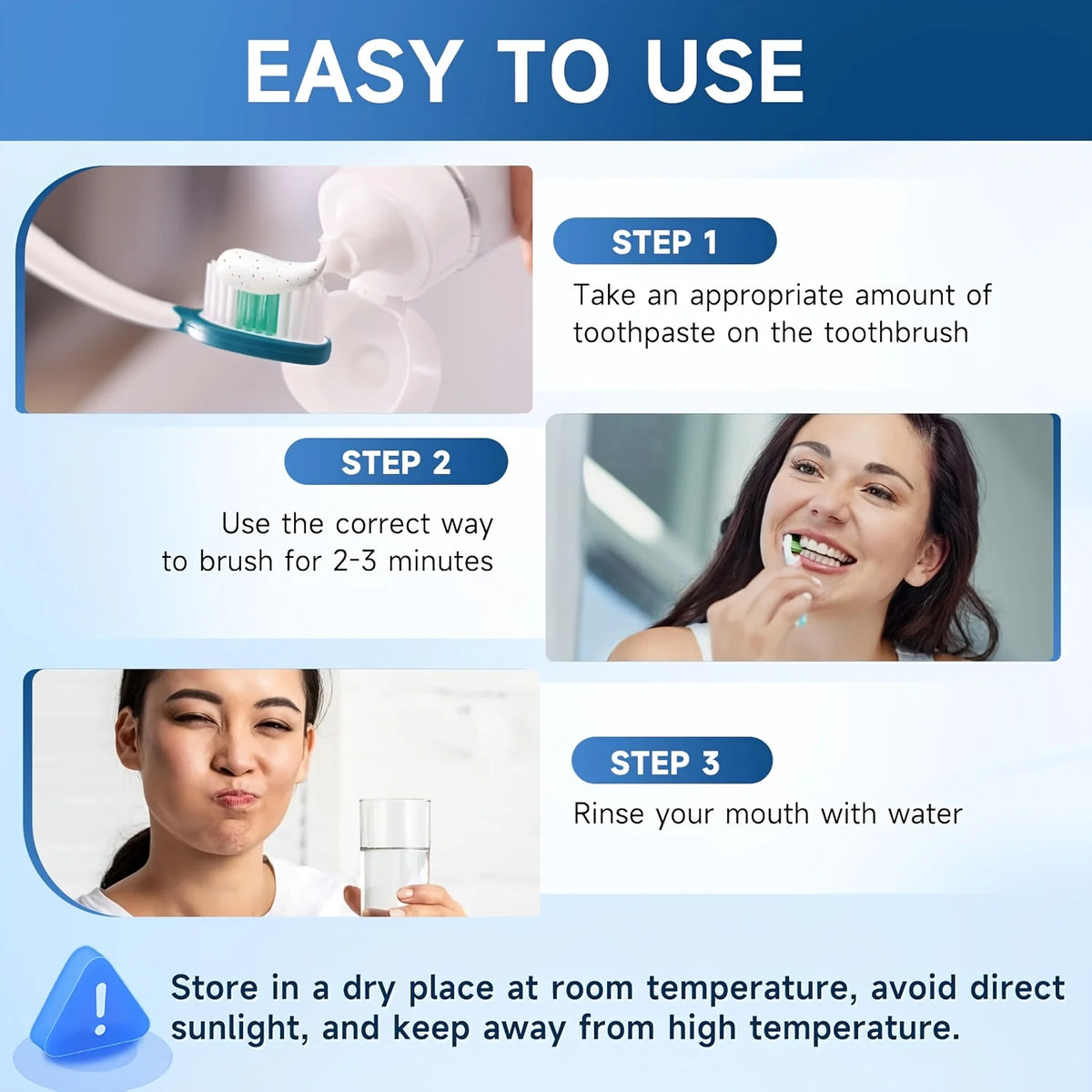 20% Hydroxyapatite Toothpaste, Contains Menthol, Deep Cleaning for Brighter Teeth, Fresh Breath, Basic Oral Care, Suitable for Everyone, An Essential Travel Item, It Is the Ideal Gift for Men and Women During Festivals