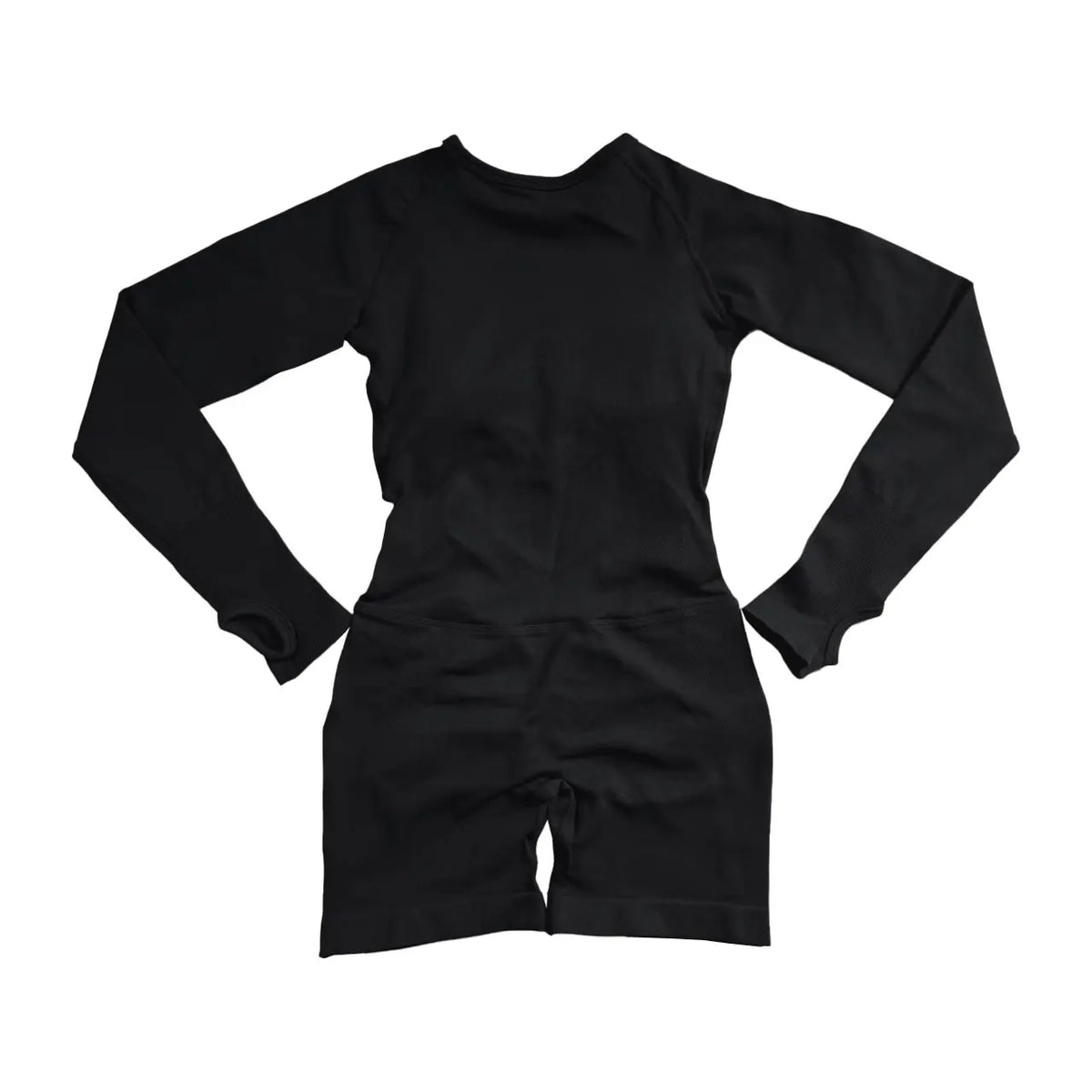 NCLAGEN Women's Seamless Long Sleeve Yoga Jumpsuit Workout Sportswear