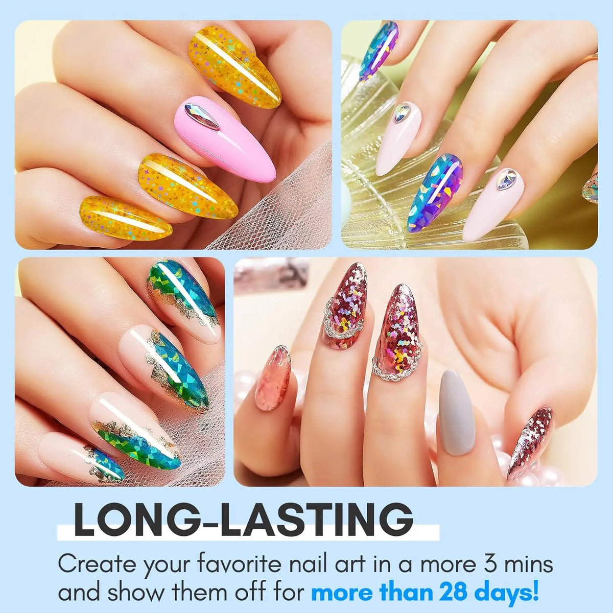 Makartt Strong Adhesion Nail Foil Transfer Gel for Nail Art