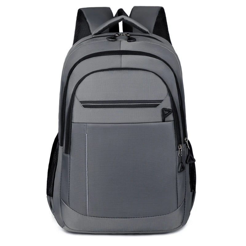 Backpack Large Capacity Multi-pocket Durable Oxford Fabric Adjustable Straps Business Travel Unisex Casual Minimalist