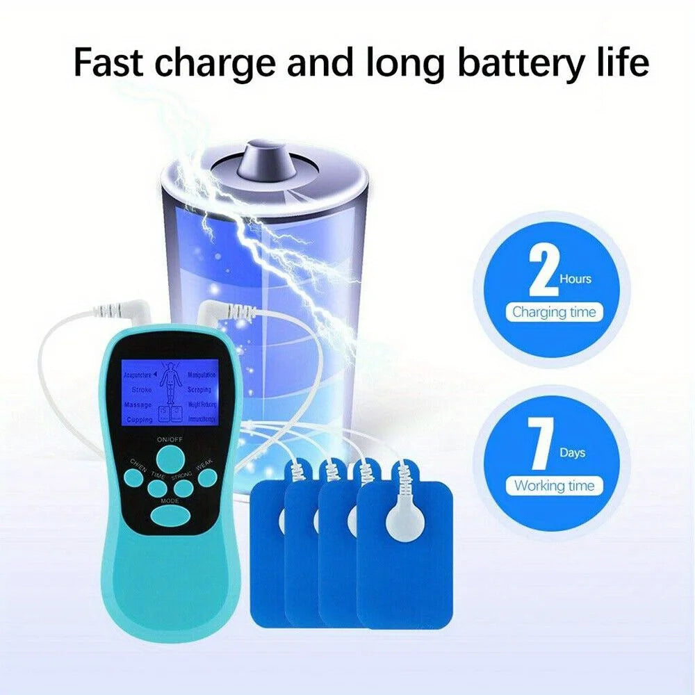 Electric Muscle Stimulator Acupuncture Massager for Face and Body