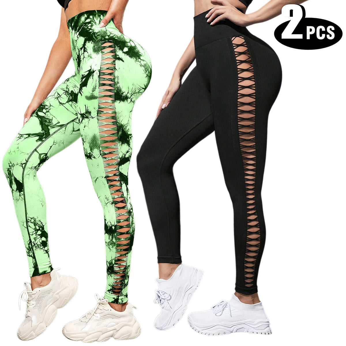 Women's High Waisted Seamless Butt Lifting Yoga Leggings for Fitness