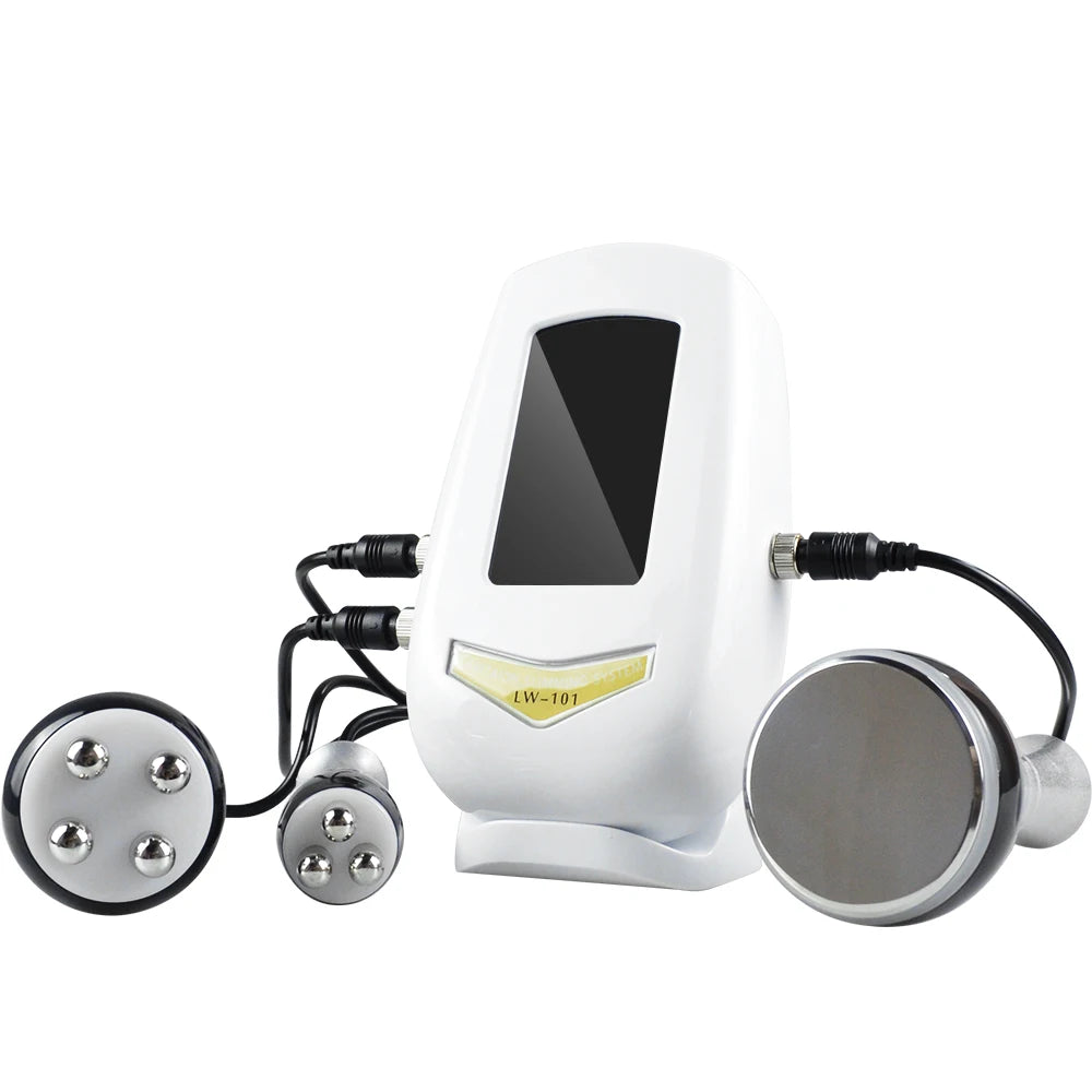 Moonic 3in1 Slimming Massage Cavitation Machine Multifunctional Equipment Facial Body Tightening Lifting Skincare Tool