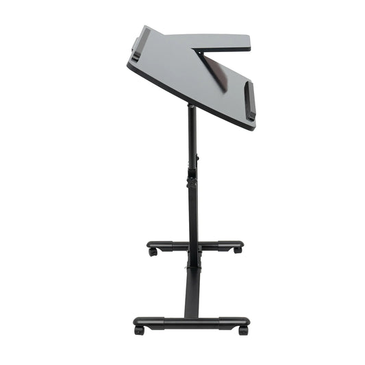 Portable Tattoo Table Station, Tattoo Workbench Stand On Wheels, Iron Tattoo Stable Base, 57.5-90cm Adjustable