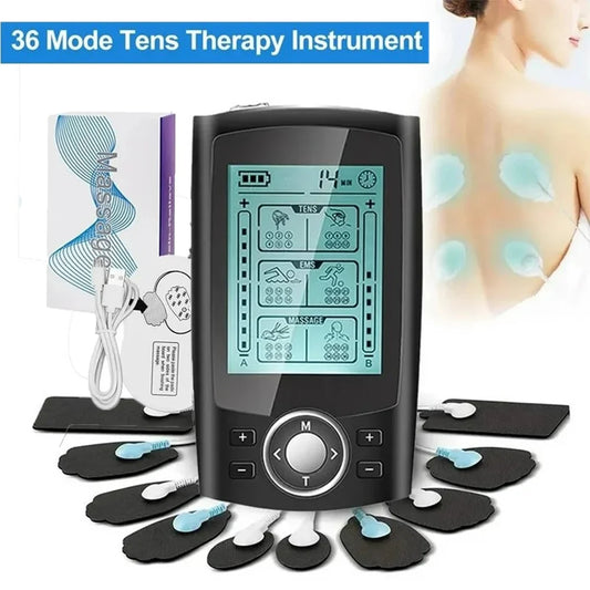 TENS Massager Electric Muscle Stimulator 36-Mode EMS Device