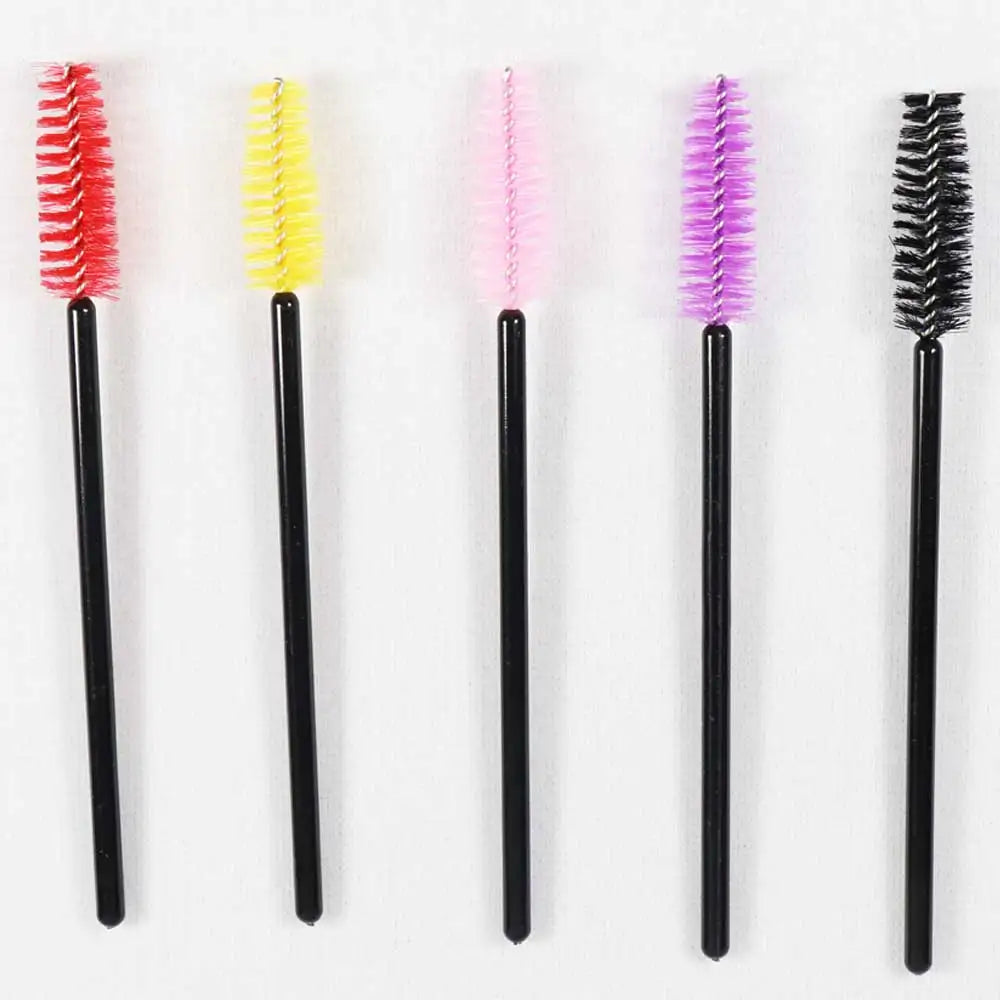 Disposable Eyelash Extension Brush Comb Mascara Applicator Makeup Tool