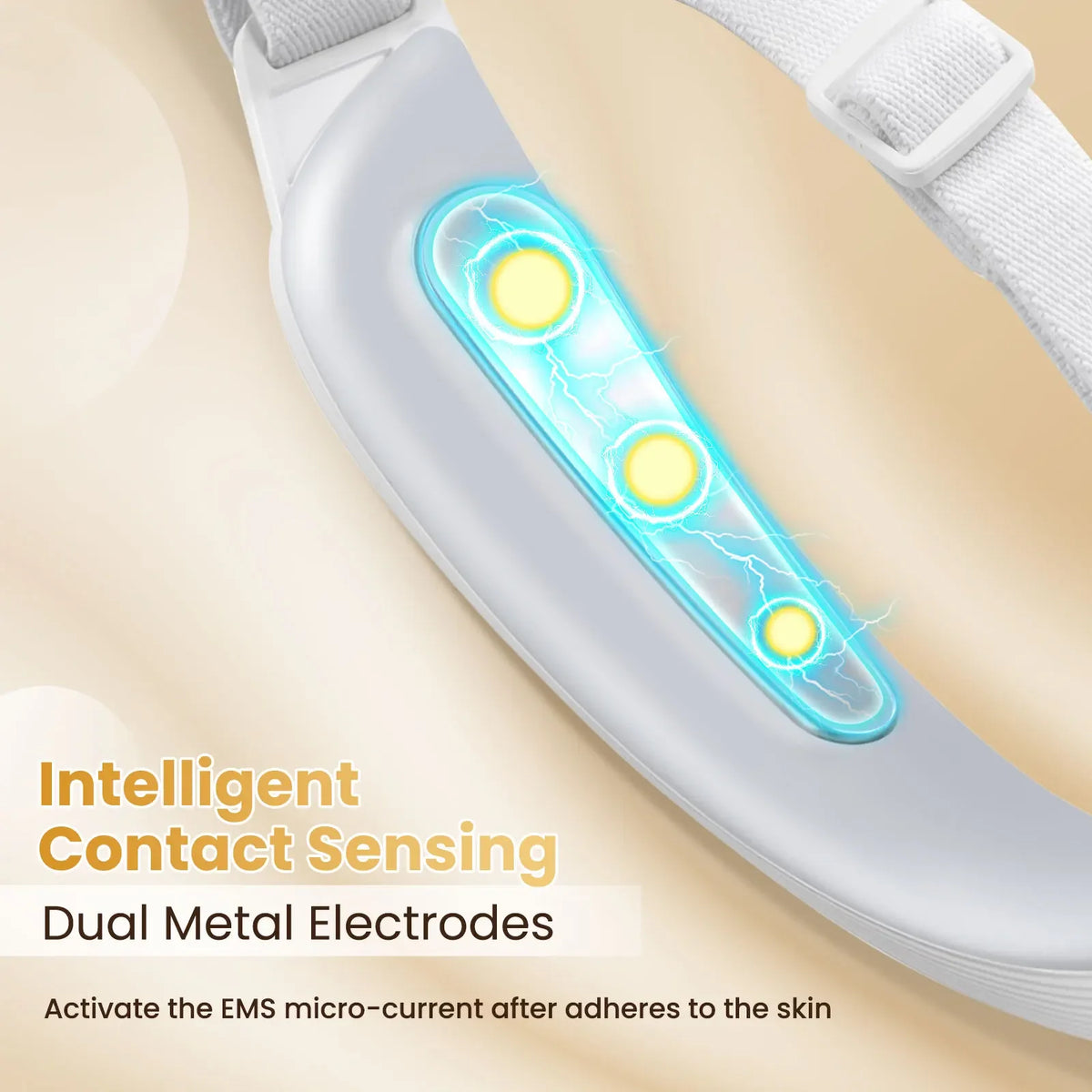 EMS Facial Massager Band for Microcurrent Face and Jawline Toning