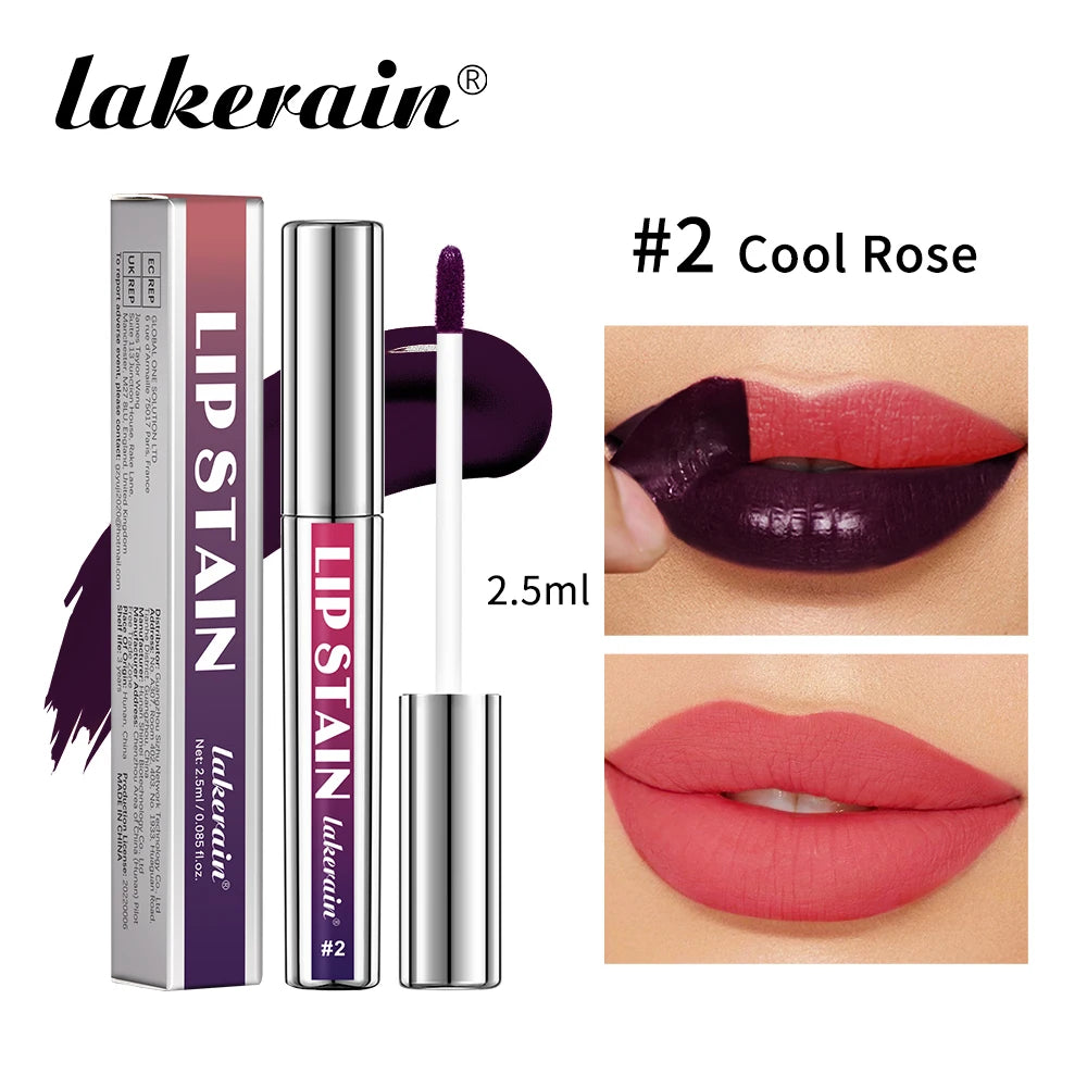 Lakerain Lip Gloss Peel And Stick Set, Long-Lasting Waterproof