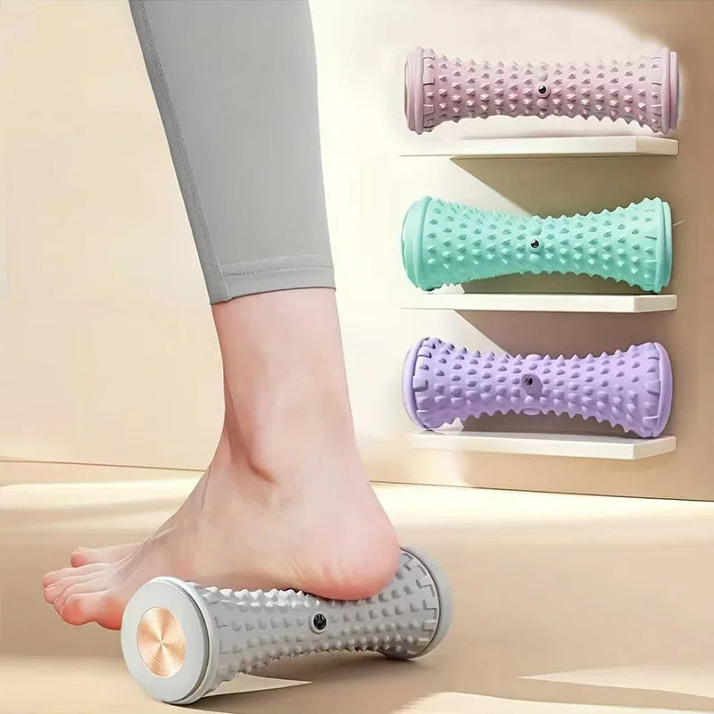 Foot Massager Massage Roller Yoga Massage Ball Plantar Fascia Roller Muscle Relaxation Care Plastic Manual Foot Massager Rollers facial massager neck massager facial roller massager