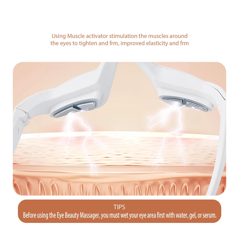 Foreverlily 3D Eye Massager Relieves Daily Eye Fatigue