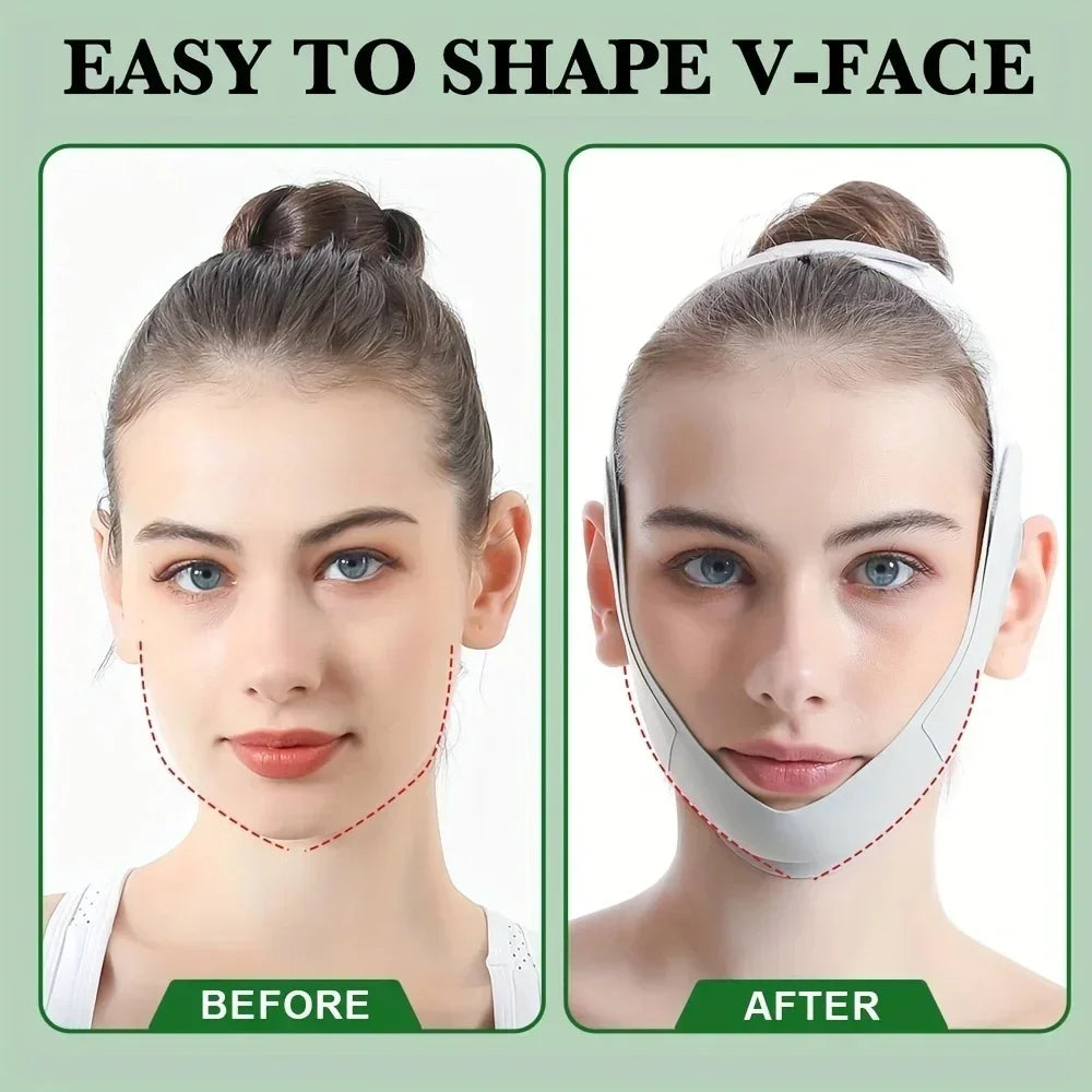 Adjustable V Shape Face Lift Band for Facial Slimming Support