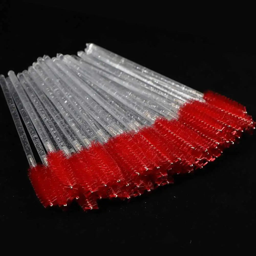 Disposable Eyelash Extension Brush Comb Mascara Applicator Makeup Tool