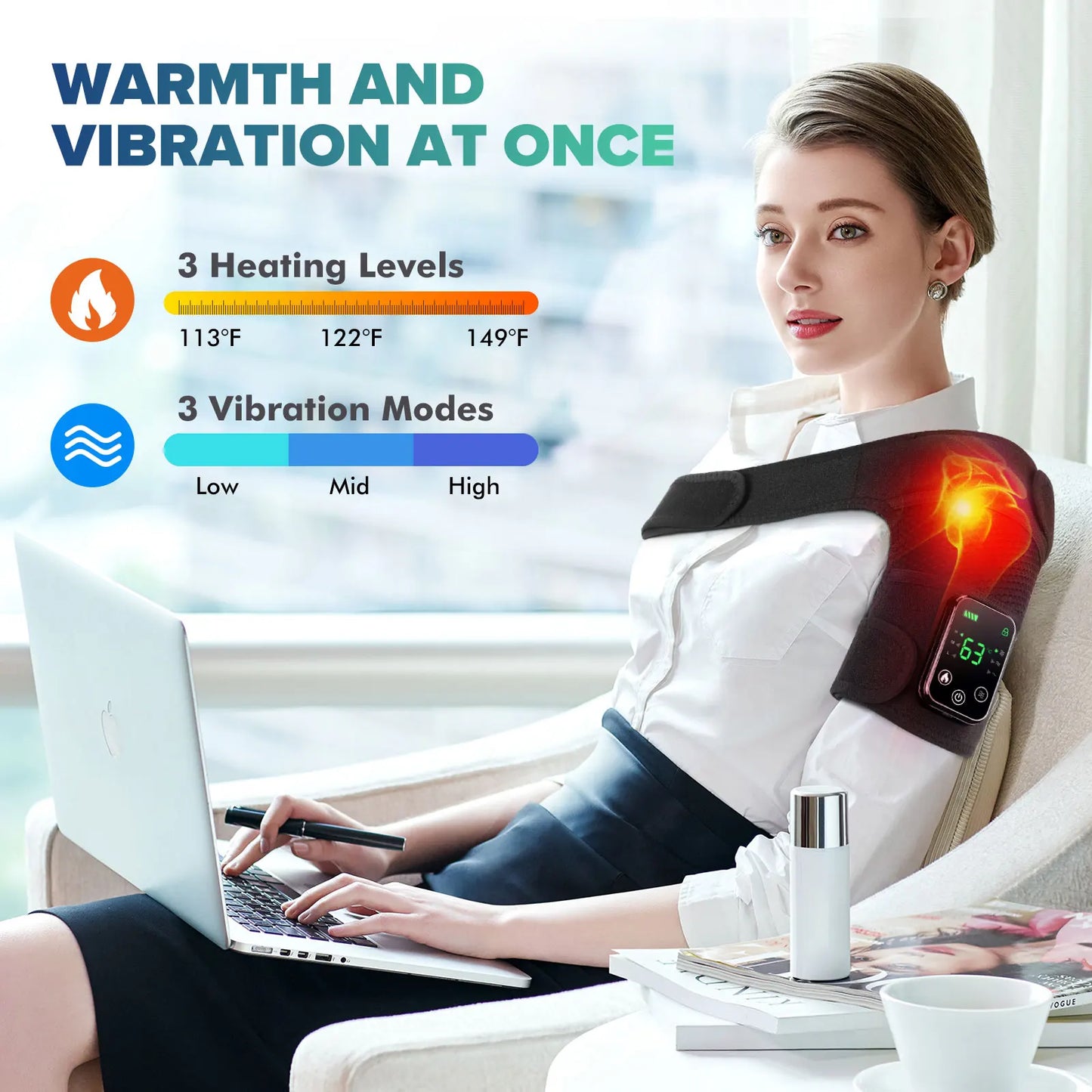 Intelligent Leg Electric Heating Knee Massage Device