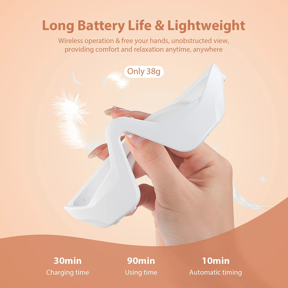 Foreverlily 3D Eye Massager Relieves Daily Eye Fatigue