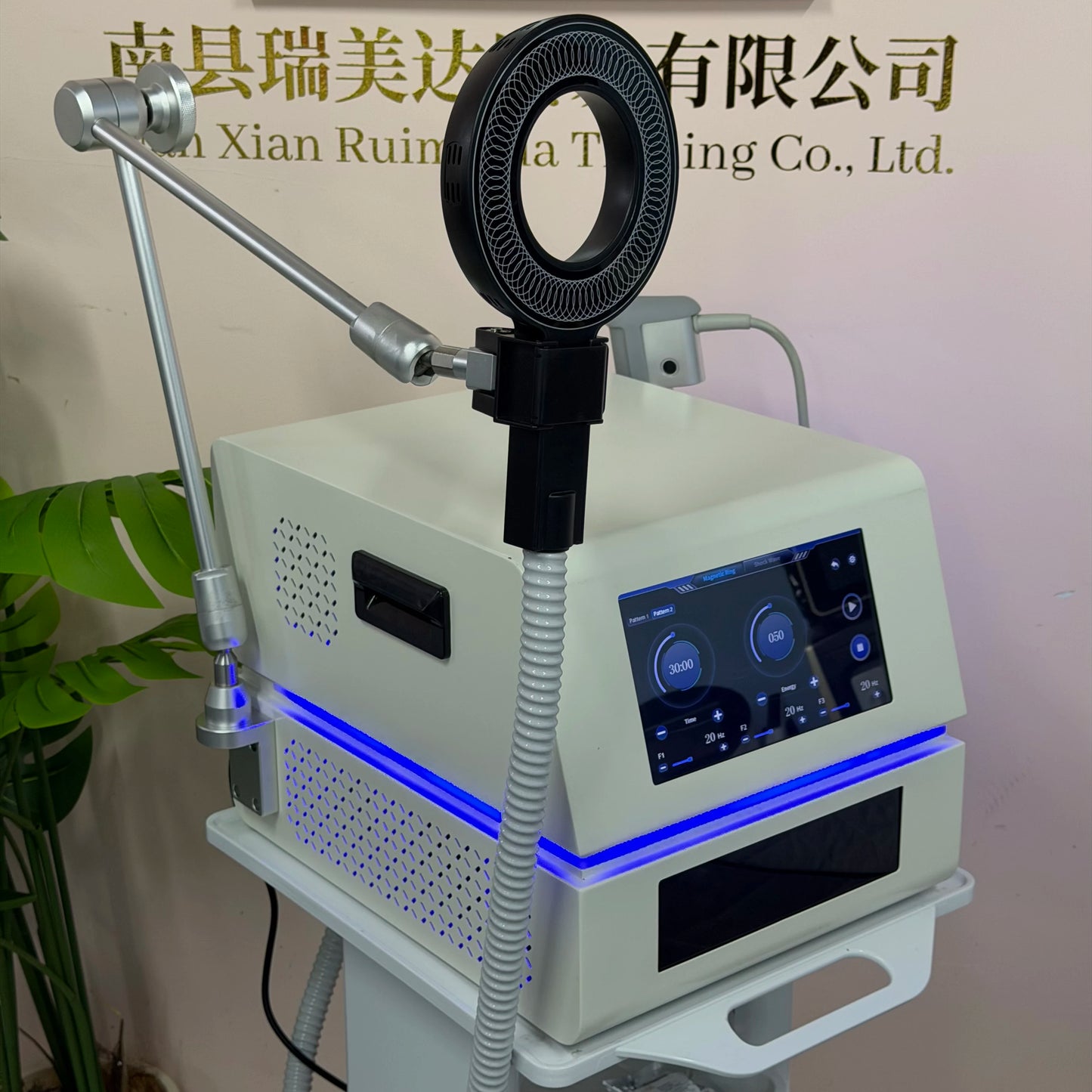 Portable EMTT Physiotherapy Magnetotherapy Machine PEMF Pain Relief for Sports Injuries - Non-invasive Therapy Device