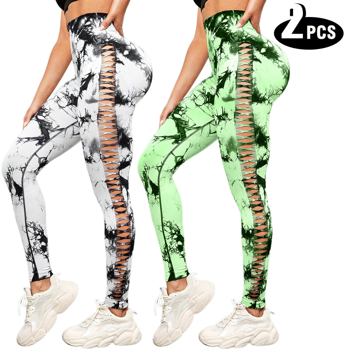 Women's High Waisted Seamless Butt Lifting Yoga Leggings for Fitness
