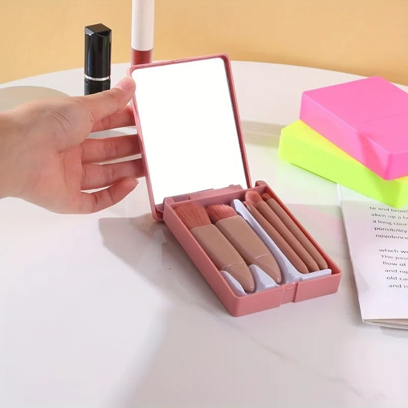 Soft Synthetic Makeup Brushes For Foundation Blush And Eyeshadow