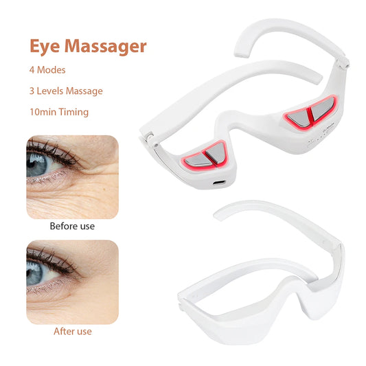 Foreverlily 3D Eye Massager Relieves Daily Eye Fatigue