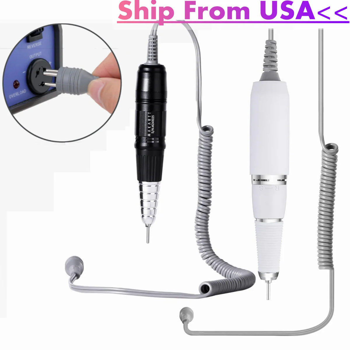 Makartt Professional Electric Nail Drill Handpiece Replacement for UP200