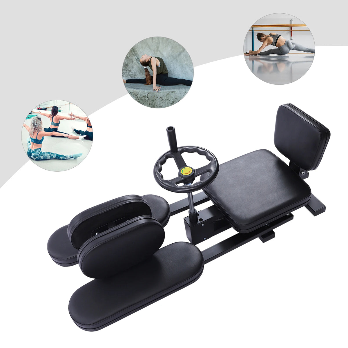 Leg Stretcher 3-Bar Heavy Duty Leg Stretcher Flexible Stretch Equipment for Ballet Yoga Dance Martial Arts Martial Gym Exercise