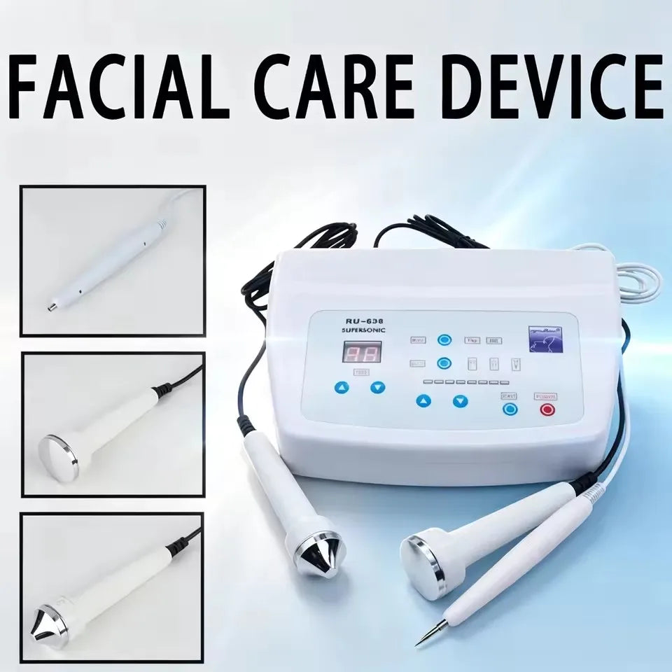 Ultrasonic Facial Beauty Device for Lifting and Skin Care