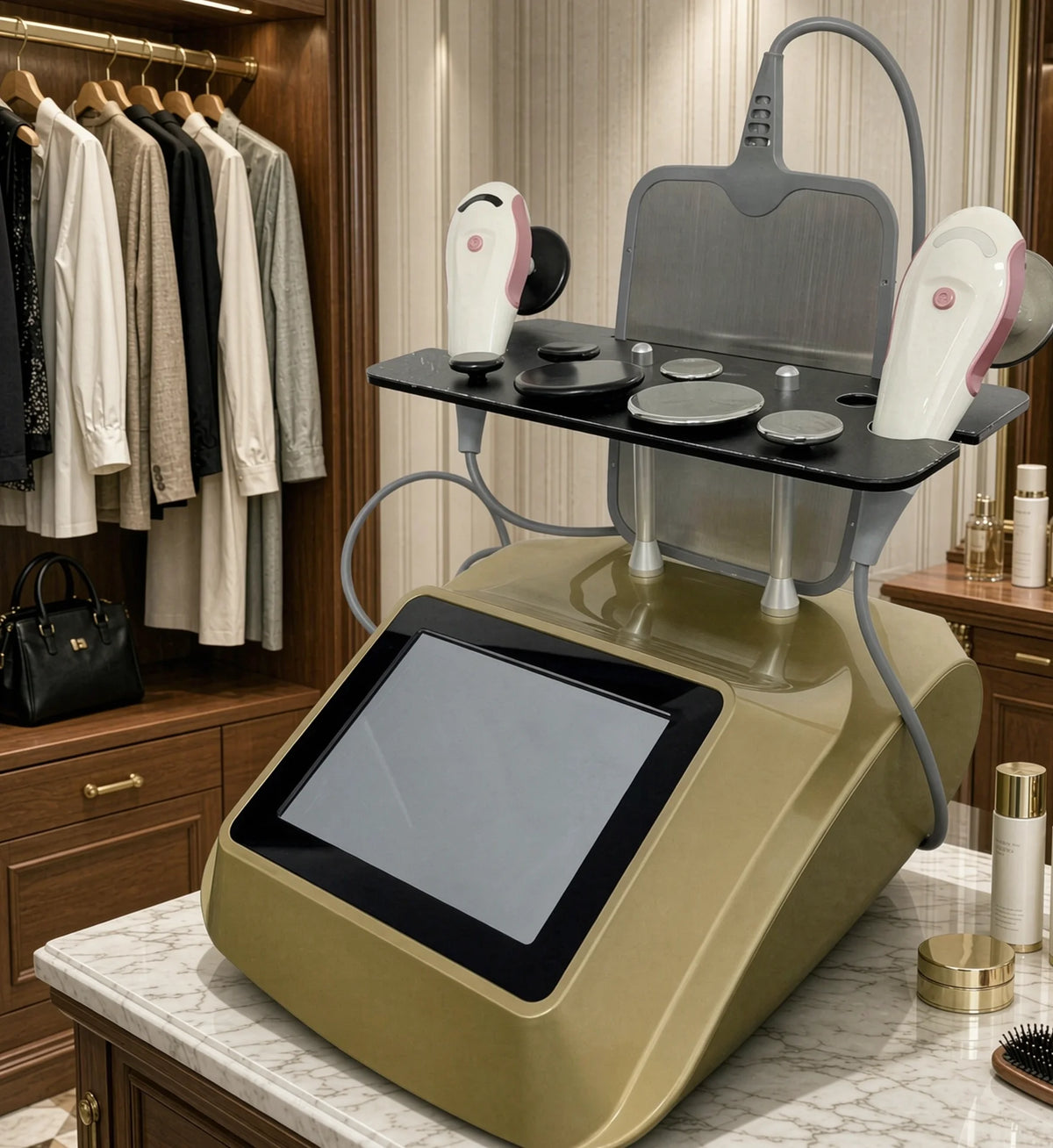 448KHz RF Diathermy Machine Professional Massager Body Contouring & Skin Rejuvenation Pain Relief Portable Design RET CET CE