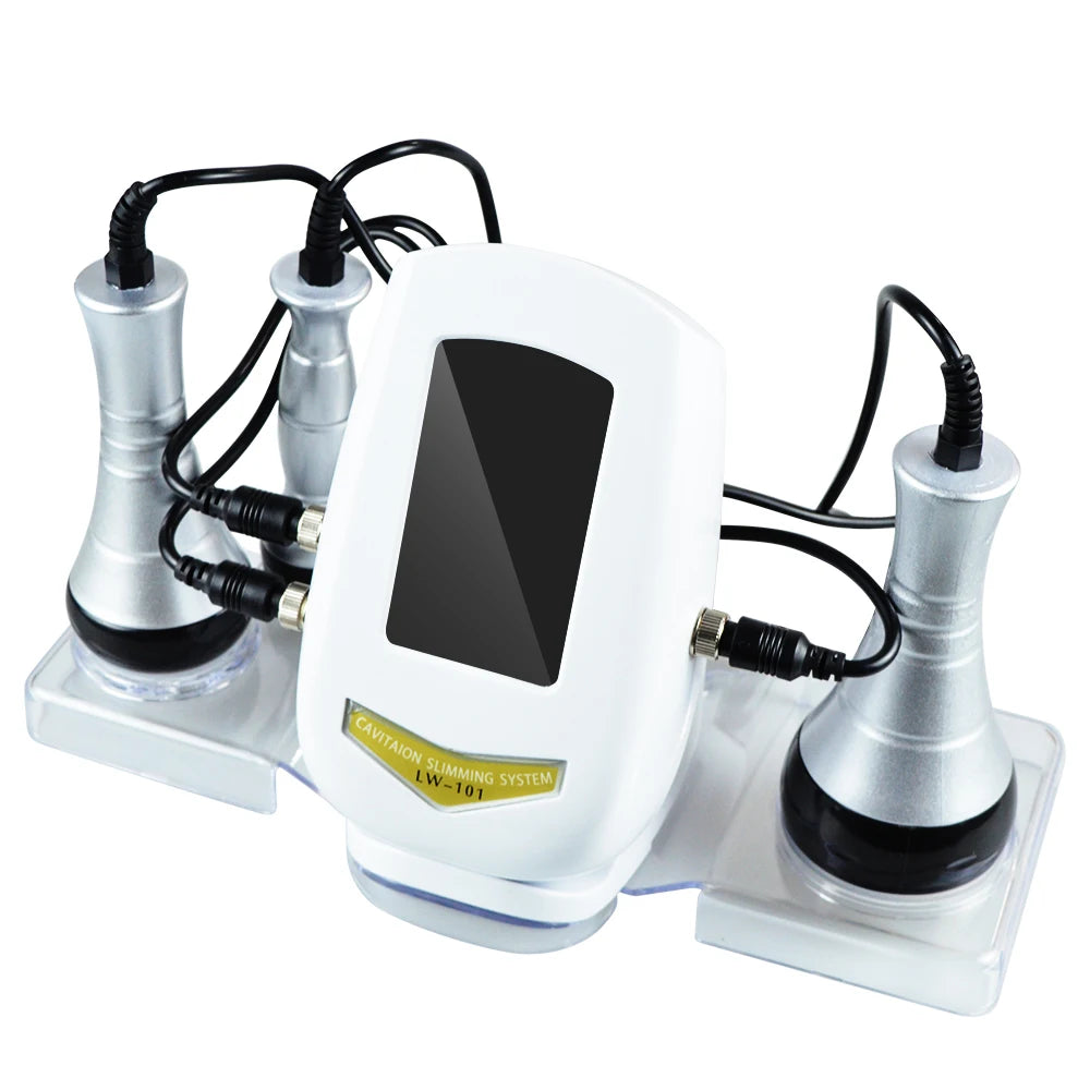 Moonic 3in1 Slimming Massage Cavitation Machine Multifunctional Equipment Facial Body Tightening Lifting Skincare Tool