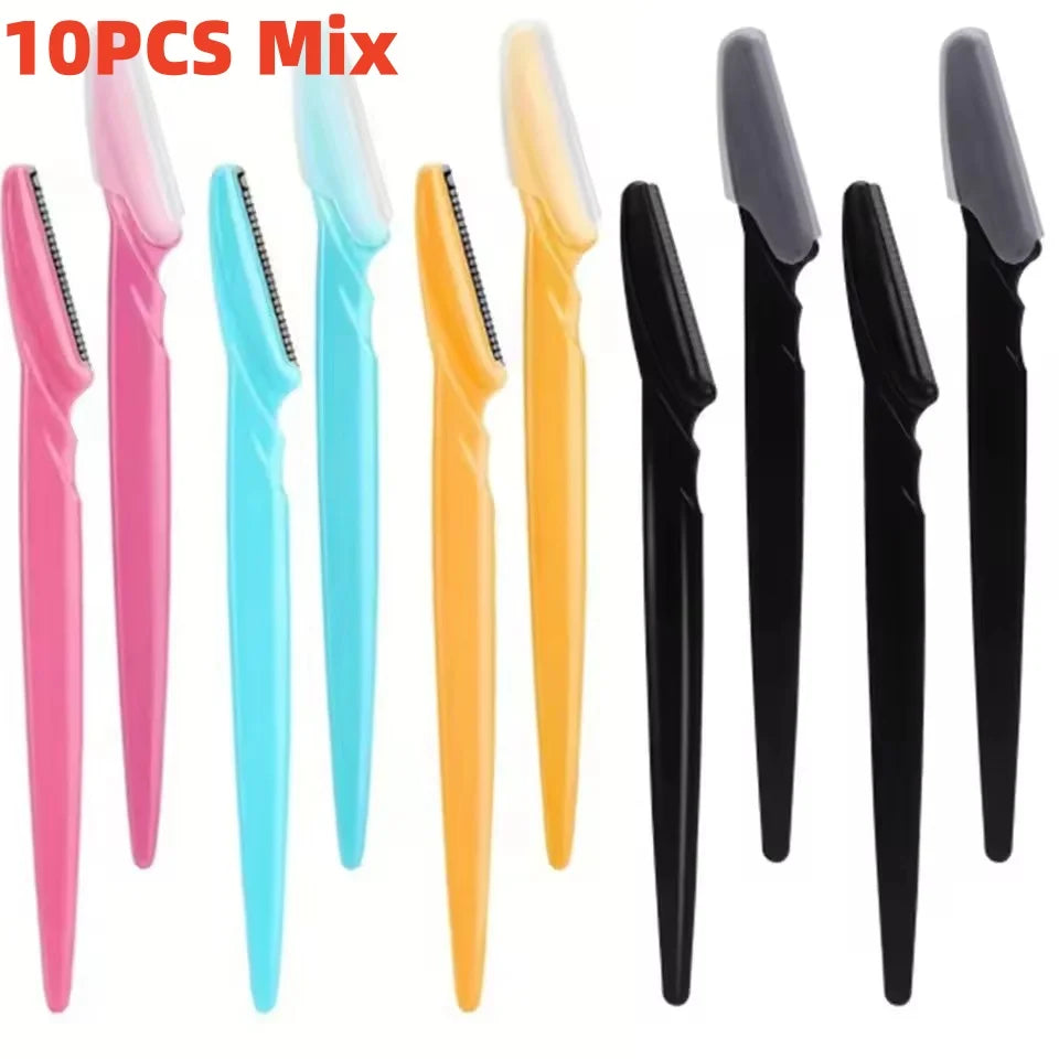 Multifunctional Facial Trimming Set With Safety Cover For Eyebrows