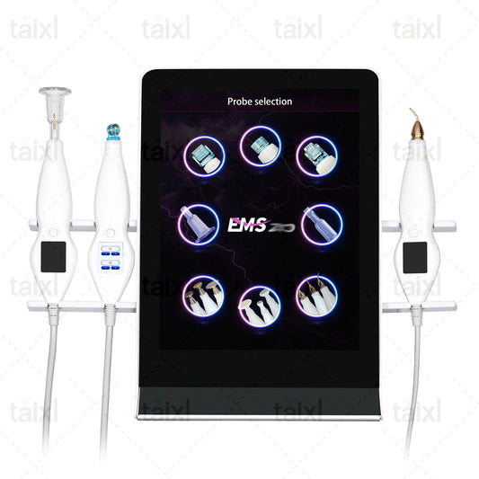 New 8 in 1 Hot And Cold Plasma Beauty Device Mole Removal Plasma Pen Acne Skin Treatment Face Lifting Cold Plasma Beauty Machine