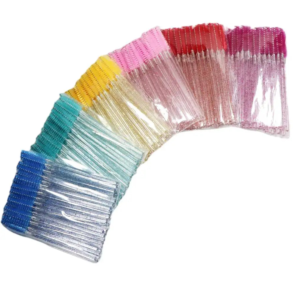 Disposable Eyelash Extension Brush Comb Mascara Applicator Makeup Tool