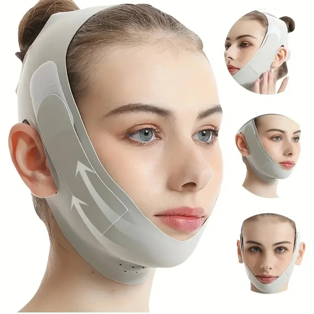 Adjustable V Shape Face Lift Band for Facial Slimming Support