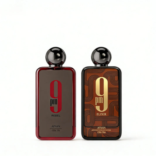 Elixir Extrait De Parfum 3.4 Fl. Oz. & Rebel Eau De Parfum 3.4 Fl. Oz. Dual Set Ideal Holiday Gift for Various Occasions