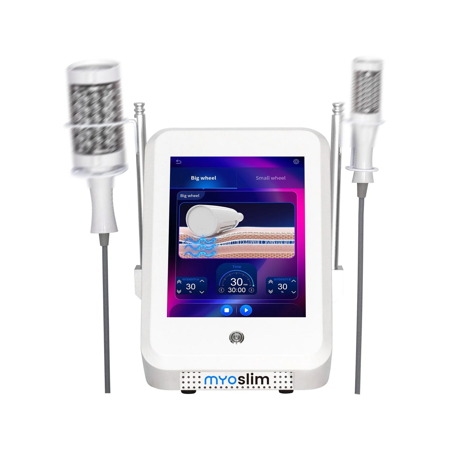 Professional EMS Inner Ball Roller Slimming Massager Machine 360 Rotating Cellulite Reduction Body Sculpting Skin Lifting