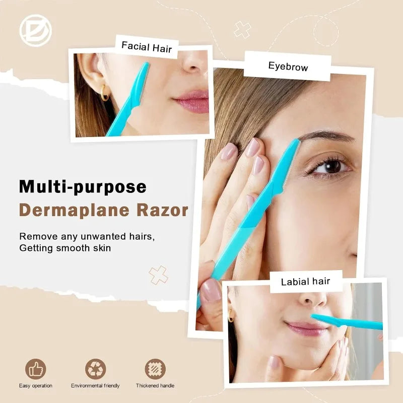 Multifunctional Facial Trimming Set With Safety Cover For Eyebrows