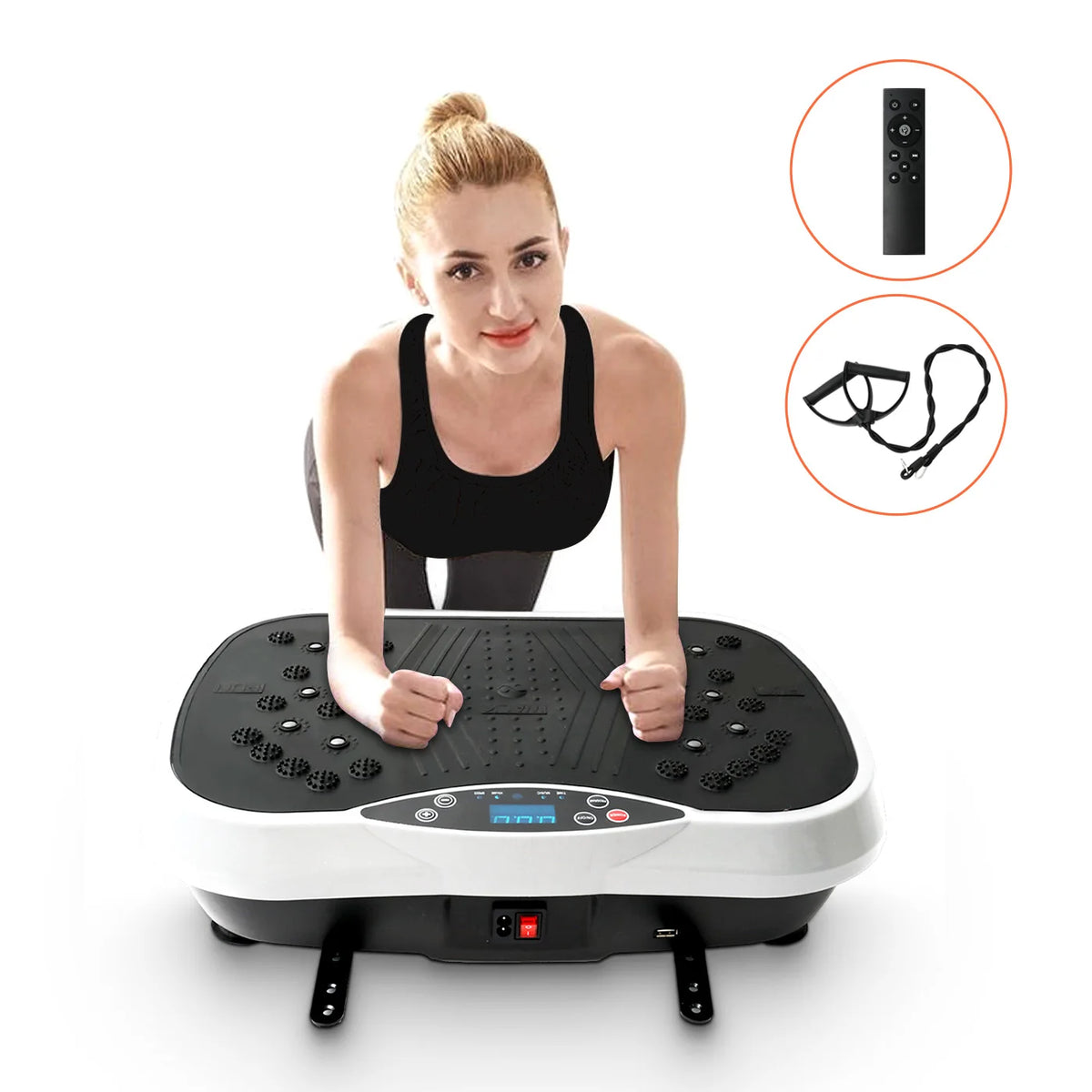 Vibration Plate Exercise Machine For Home Fitness And Body Shaping