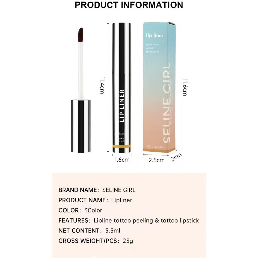 Matte Lip Liner Set Long Lasting Smudge Proof Shades