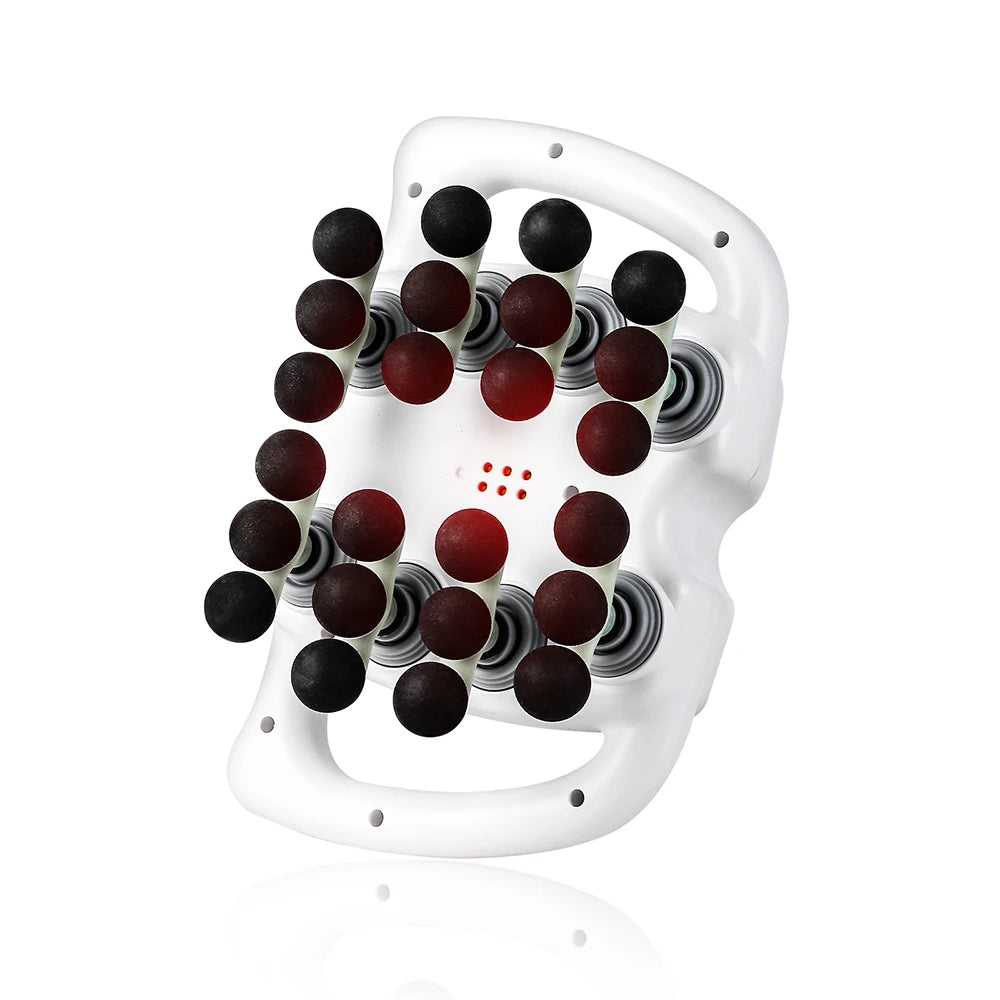 Foreverlily 24 Head Fascia Massage Gun With Adjustable Intensity