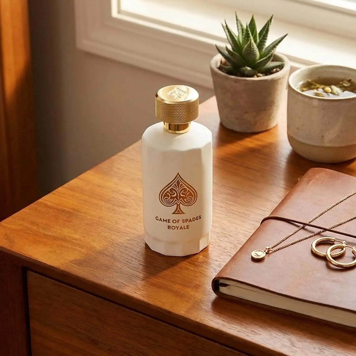 Jomo Milano Unisex Perfume, Warm Spicy Citrus Oud Scent, Long Lasting, Valentine’s Gift,Elegant Wooden Box Gift Packaging