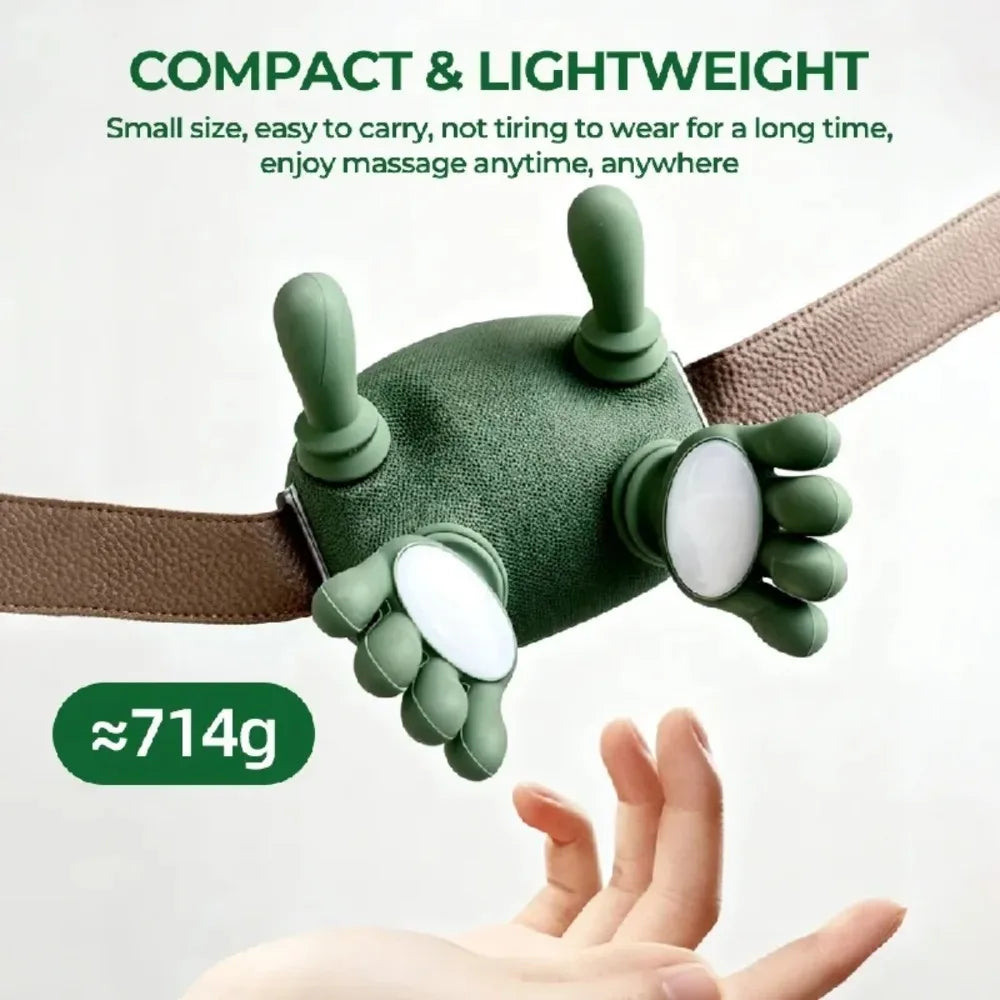 Wireless Neck And Shoulder Massager With 4D Kneading Therapy