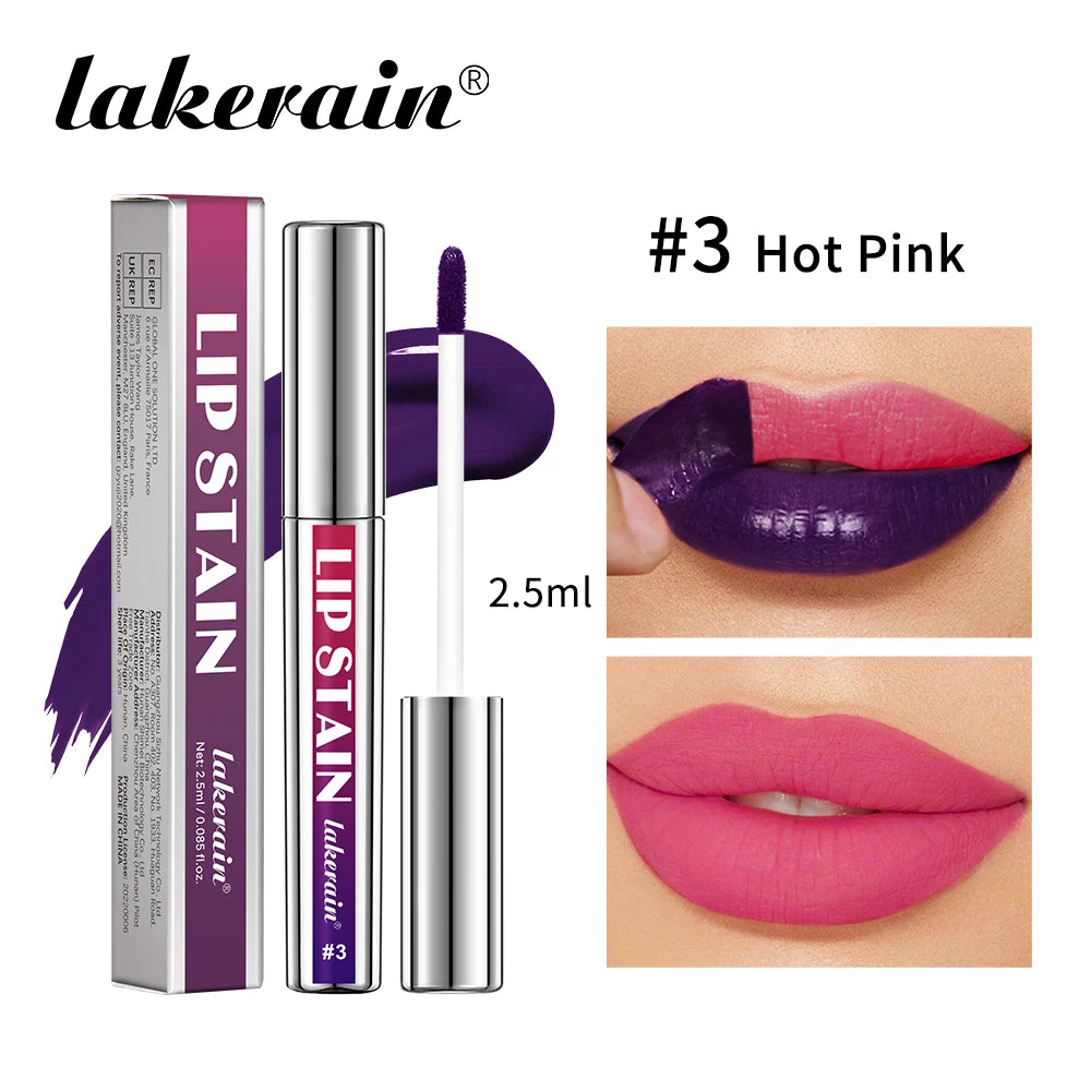 Lakerain Lip Gloss Peel And Stick Set, Long-Lasting Waterproof